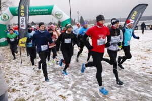 15.12.2024. Borków. Bieg Świąteczna Piątka z Morsowaniem / Fot. Wiktor Taszłow - Radio Kiece