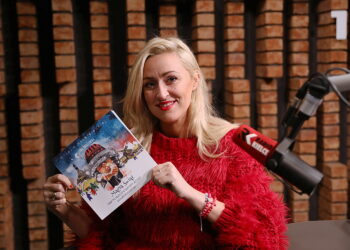 24.12.2024. Radio Kielce. Rozmowa Dnia. Na zdjęciu: Katarzyna Korus - dyrektor Muzeum Wsi Kieleckiej / Fot. Wiktor Taszłow - Radio Kielce