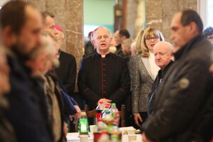 24.12.2024. Kielce. Wigilia dla samotnych, ubogich i bezdomnych / Fot. Wiktor Taszłow - Radio Kielce