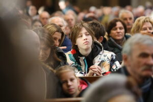 25.12.2024. Kielce. Uroczysta msza świąteczna / Fot. Wiktor Taszłow - Radio Kielce