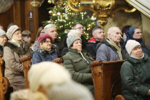 25.12.2024. Kielce. Uroczysta msza świąteczna / Fot. Wiktor Taszłow - Radio Kielce