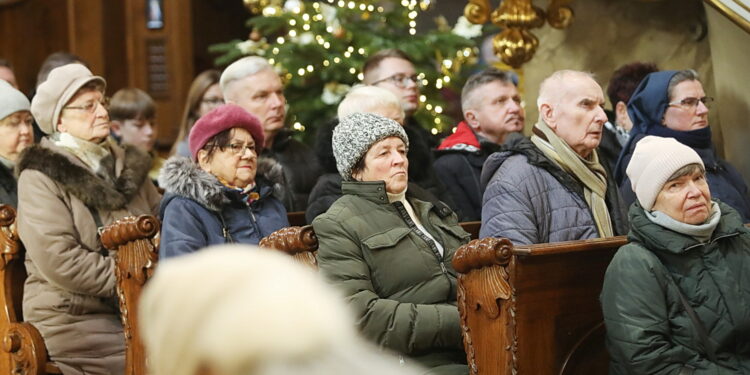 25.12.2024. Kielce. Uroczysta msza świąteczna / Fot. Wiktor Taszłow - Radio Kielce