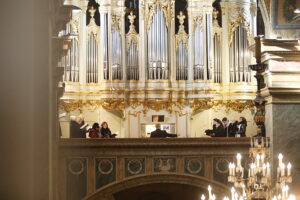 25.12.2024. Kielce. Uroczysta msza świąteczna / Fot. Wiktor Taszłow - Radio Kielce