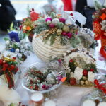 02.12.2024. Kielce. Kiermasz ozdób świątecznych przygotowanych przez niepełnosprawnych w Urzędzie Marszałkowskim / Fot. Wiktor Taszłow - Radio Kielce