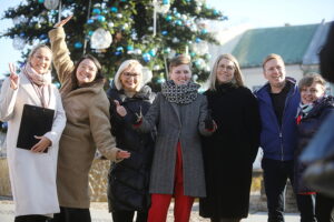 03.12.2024. Kielce. Konferencja na temat wydarzeń organizowanych przez miasto Kielce w okresie świąteczno-noworocznym / Fot. Wiktor Taszłow - Radio Kielce