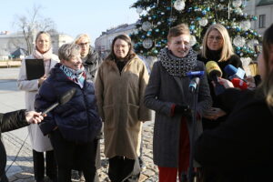 03.12.2024. Kielce. Konferencja na temat wydarzeń organizowanych przez miasto Kielce w okresie świąteczno-noworocznym / Fot. Wiktor Taszłow - Radio Kielce