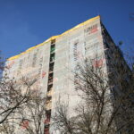 03.12.2024. Kielce. Mural przedstawiający postać Bronisława Opałko na budynku przy ulicy Fryderyka Chopina 17 na osiedlu KSM / Fot. Wiktor Taszłow - Radio Kielce