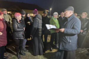 21.12.2024. Sandomierz. Żywa szopka / Fot. Grażyna Szlęzak - Radio Kielce