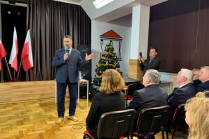 16.12.2024. Starachowice. Spotkanie posła Przemysława Czarnka z mieszkańcami / Fot. Anna Głąb - Radio Kielce