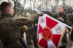 15.12.2014. Kielce. Przysięga w Świętokrzyskiej Brygadzie Obrony Terytorialnej. / Fot. ŚBOT