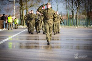 15.12.2014. Kielce. Przysięga w Świętokrzyskiej Brygadzie Obrony Terytorialnej. / Fot. ŚBOT