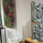 Wystawa prac Agnieszki Kloczkowskiej. / Fot. Magdalena Galas-Klusek - Radio Kielce