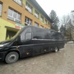 Sandomierz. Nowy autokar Zespołu Szkół Centrum Kształcenia Rolniczego. / Fot. Grażyna Szlęzak - Radio Kielce