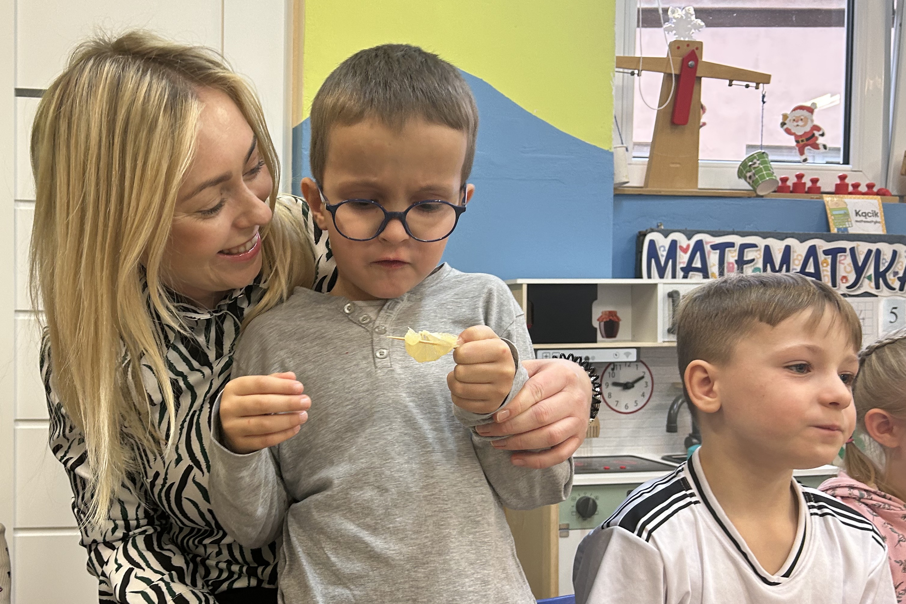 Przedszkolaki nie zapomniały o dzieciach przebywających w szpitalu