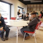 04.12.2024. Kielce. Radio Kielce. Centrum Edukacji Medialnej. Spotkanie ze Świętym Mikołajem / Fot. Jarosław Kubalski - Radio Kielce