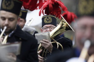 Górnicy z regionu w dniu swojej patronki uroczyście świętowali - Radio Kielce