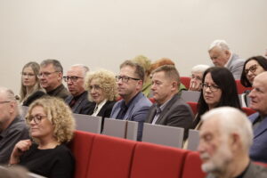 12.12.2024. Kielce. Bilbioteka UJK. Promocja książki profesora Adama Massalskiego - "Uczone gawędy o uczonych" / Fot. Jarosław Kubalski - Radio Kielce