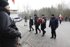 13.12.2024. Kielce. Areszt Śledczy w Kielcach. 43. rocznica wybuchu Stanu Wojennego / Fot. Jarosław Kubalski - Radio Kielce