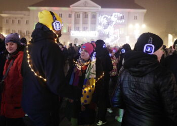 Silent Disco na Rynku zgromadziło prawdziwe tłumy