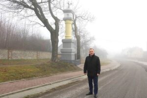 Remont drogi powiatowej w Bolminie / źródło: checiny.pl