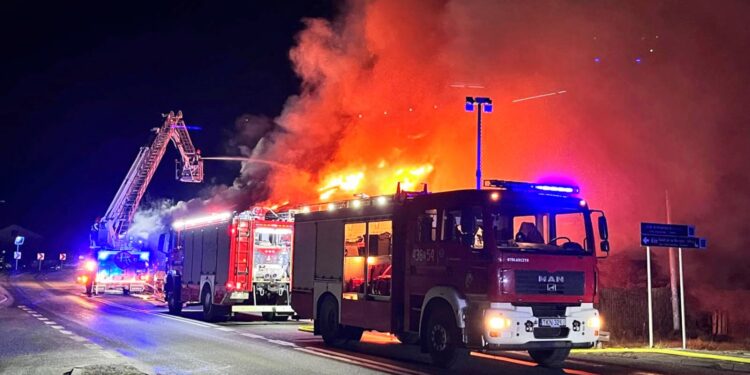 Śmiertelny pożar w Rudzie Malenieckiej