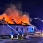 19.12.2024. Ruda Maleniecka. Pożar / źródło: straż pożarna