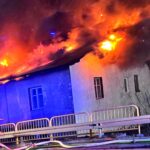19.12.2024. Ruda Maleniecka. Pożar / źródło: straż pożarna