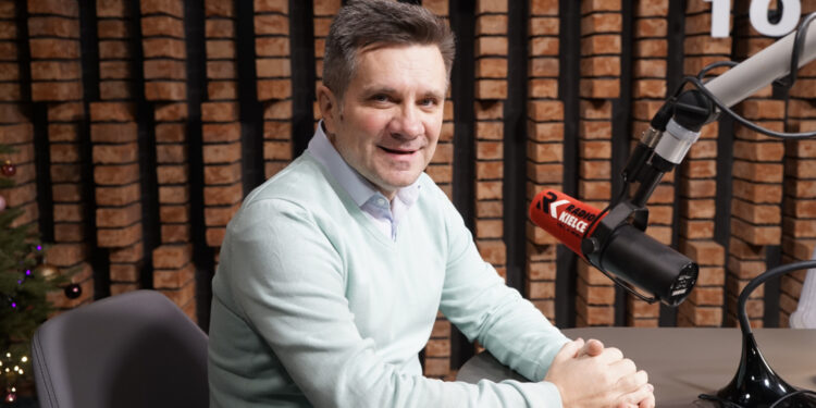 17.12.2024 Radio Kielce. Rozmowa Dnia. Na zdjęciu: Jacek Włosowicz - senator / Fot. Aleksandra Kwaśniewska - Radio Kielce