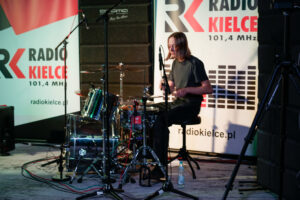 03.01.2025. Radio Kielce. Koncert zespołu Szpital Uniwersytecki. / Fot. Stanisław Blinstrub - Radio Kielce