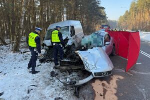 Śmiertelny wypadek w Bocheńcu. W akcji śmigłowiec LPR