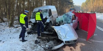 Śmiertelny wypadek w Bocheńcu. W akcji śmigłowiec LPR