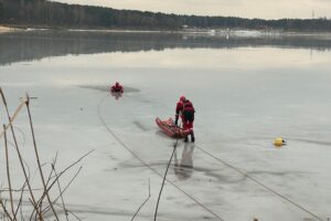 31.01.2025. Kielce. Ferie organizowane przez Świętokrzyskie Wodne Ochotnicze Pogotowie Ratunkowe / Fot. Iwona Murawska-Bujnowicz - Radio Kielce