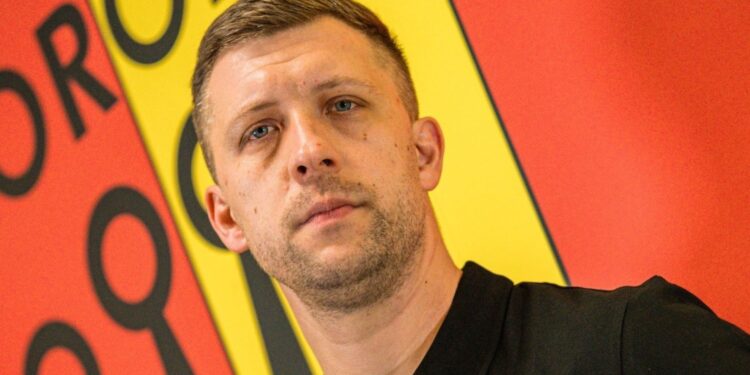 Na zdjęciu: Mateusz Dudek / Fot. Korona Kielce