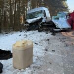 20.01.2025. Bocheniec. Wypadek / źródło: policja