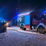 Ogień w szkółce drzew - Radio Kielce 13.01.2025. Suchowola. Pożar / Fot. Straż Pożarna