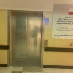 Sandomierz. Szpital Specjalistyczny im. Ducha Świętego. Nowa winda / Fot. Grażyna Szlęzak - Radio Kielce