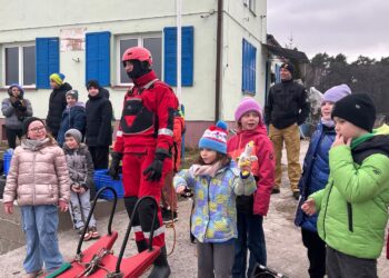 31.01.2025. Kielce. Ferie organizowane przez Świętokrzyskie Wodne Ochotnicze Pogotowie Ratunkowe / Fot. Iwona Murawska-Bujnowicz - Radio Kielce