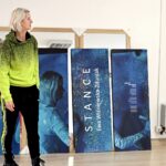 Poezja namalowana w Szklanym Domu - Radio Kielce Przygotowanie wystawy prac Ewy Wiśniewskiej-Zduniak „Stance” / Fot. Centrum Edukacji i Kultury "Szklany Dom" - Facebook