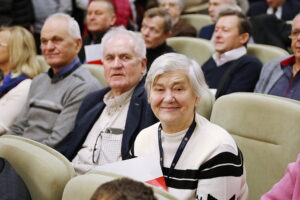 12.01.2025. Busko Zdrój. Spotkanie Karola Nawrockiego z mieszkańcami / Fot. Wiktor Taszłow - Radio Kielce