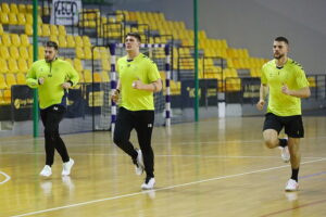 13.01.2025. Industria Kielce. Trening. / Fot. Wiktor Taszłow - Radio Kielce