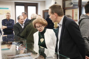 29.01.2025. Kielce. Spotkanie ze źródłem archiwalnym oraz wystawa militariów / Fot. Wiktor Taszłow - Radio Kielce