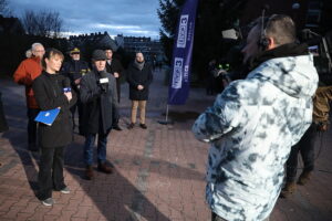 29.01.2025. Interwencja Radia Kielce i TVP3 Kielce / Fot. Wiktor Taszłow - Radio Kielce