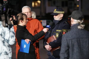 29.01.2025. Interwencja Radia Kielce i TVP3 Kielce / Fot. Wiktor Taszłow - Radio Kielce