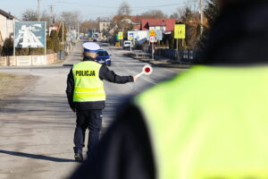 30.01.2025. Akcja „Trzeźwy poranek” / Fot. Wiktor Taszłow - Radio Kielce