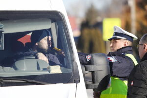 30.01.2025. Akcja „Trzeźwy poranek” / Fot. Wiktor Taszłow - Radio Kielce