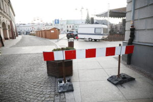 01.01.2025 Kielce. Rynek po zabawie sylwestrowej / Fot. Wiktor Taszłow - Radio Kielce