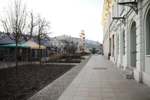 01.01.2025 Kielce. Rynek po zabawie sylwestrowej / Fot. Wiktor Taszłow - Radio Kielce