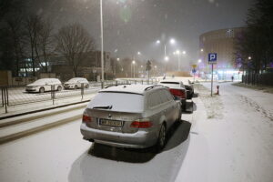 03.01.2025. Kielce. Śnieg. / Fot. Wiktor Taszłow - Radio Kielce