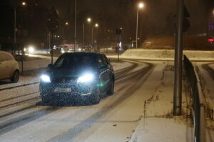 03.01.2025. Kielce. Śnieg. / Fot. Wiktor Taszłow - Radio Kielce