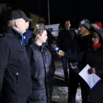 08.01.2025 Parszów. Droga krajowa nr 42 . Program Interwencja / Fot. Wiktor Taszłow - Radio Kielce